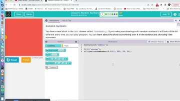 Code org Lesson 6 Level 1 in Unit 3 Discoveries