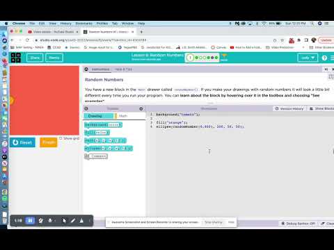 Code org Lesson 6 Level 1 in Unit 3 Discoveries