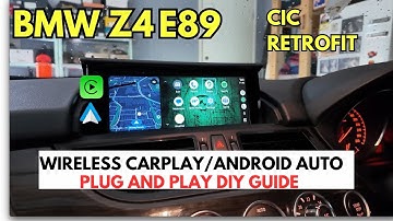 BMW Z4 Wireless Apple CarPlay / Android Auto Retrofit - DIY MADE EASY. CIC Follow Along Video