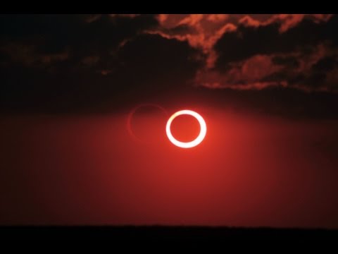 Solar Eclipse Near Sunset May 20, 2012