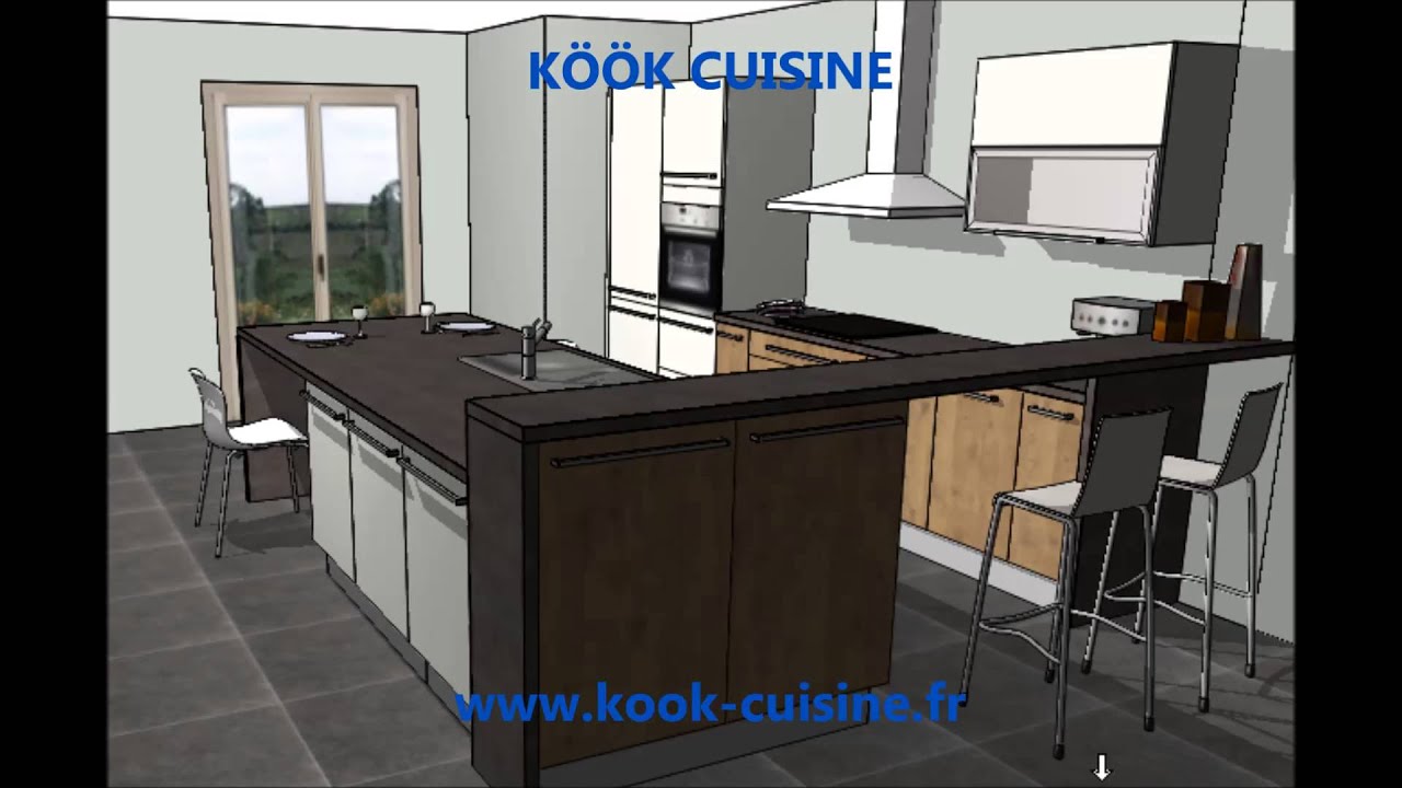 Kook cuisine cuisiniste 44 nantes sainte pazanne meubles montés ...