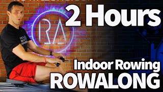 2 Hour Rowing Workout - Company for Your Long Distance Row | RowAlong