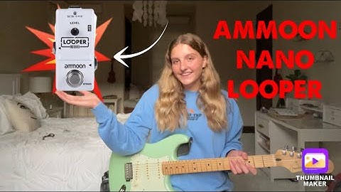 Ammoon Nano Looper Pedal Full Tutorial and Details!
