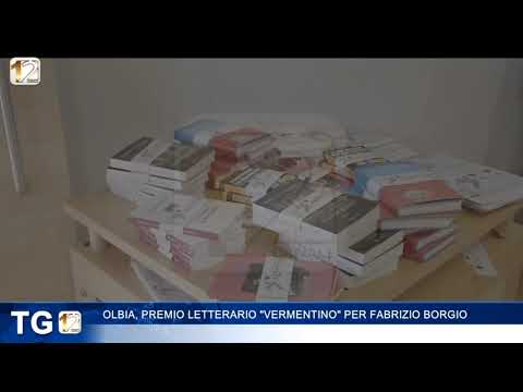 OLBIA, PREMIO LETTERARIO “VERMENTINO” PER FABRIZIO BORGIO