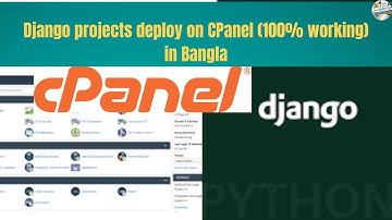 Django project deploy on CPanel step by step 100% working,  in Bangla