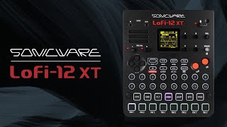 Sonicware Lofi-12 XT Sound Demo (no talking) Ambient, IDM and Dub Techno