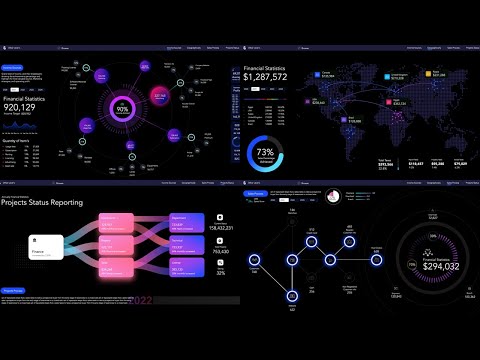 Is This Microsoft Excel?! Financial Statistics Dashboards System | Tutorial 1