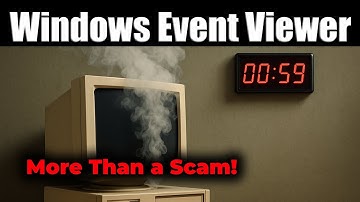 Windows Event Viewer: More Than Just a Scam Tool