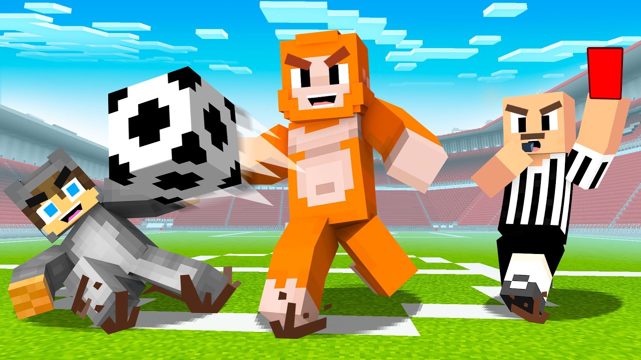 Minecraft, but We Play in the WORLD CUP