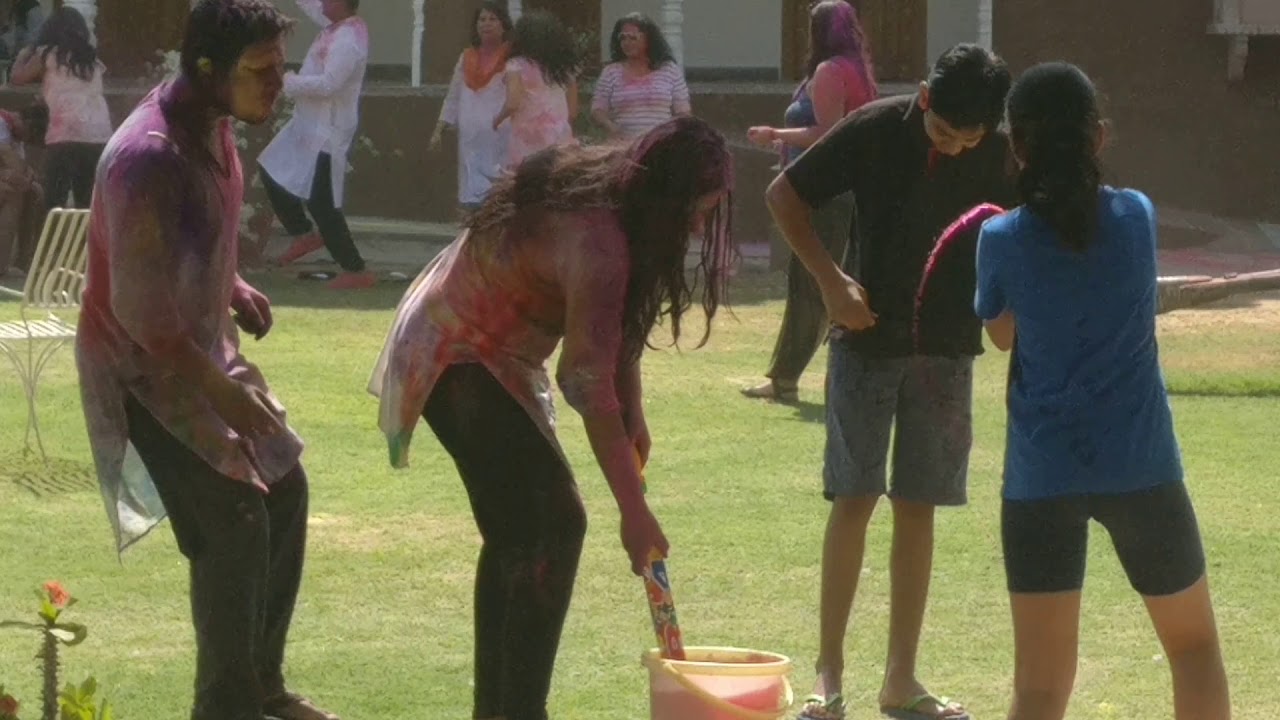 Holi festival@ Pushkar Fort