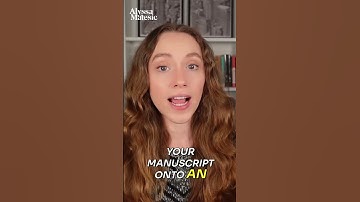 Hoe je kunt stoppen met sleutelen aan je verhaal #authortube #writingtips #booktok #bookeditor #b...