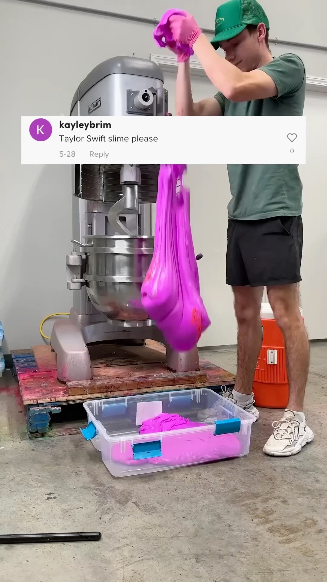 i made a slime for Taylor Swift ??