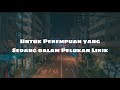 Download Lagu Untuk Perempuan yang sedang dalam pelukan cover Lirik