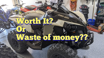 2021 Can-am Renegade 570 dalton clutch spring install and test