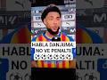 DECLARACIONES DANJUMA del #valenciacf final partido contra #villarrealcf