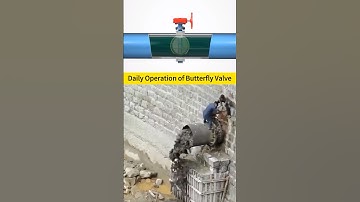 Butterfly Valve in Action: Clear Overview of Its Operating Principle! #Valve #Industry #Machinery