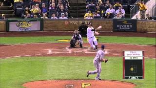 2013/08/28 Mercer's RBI double