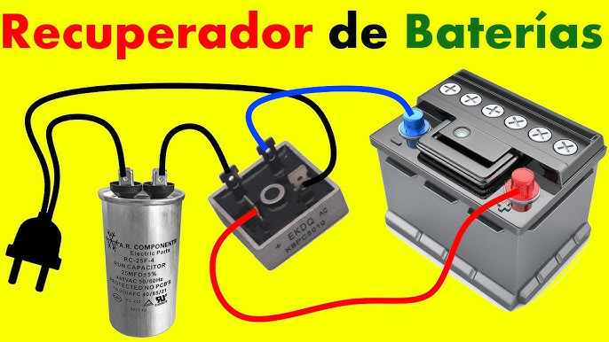 Cargador de baterías de 12v (EL MAS FACIL DE HACER) - homemade battery  charger 