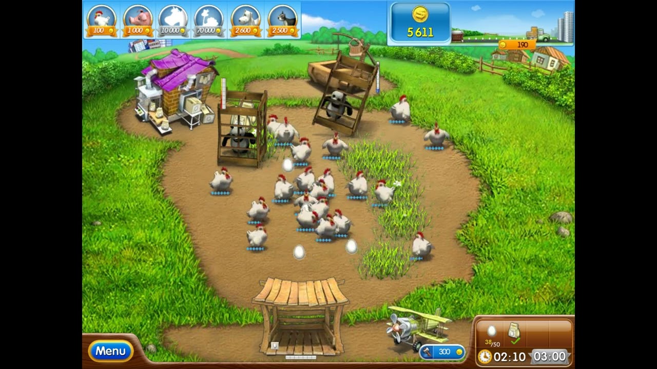 Farm Frenzy 2 Walkthrough Part 2 (No Commentary)