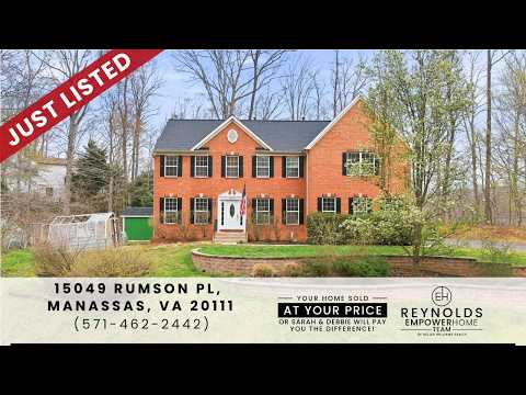 15049 Rumson Pl, Manassas, VA home video tour