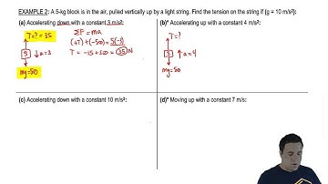 Force Problems with Vertical Acceleration