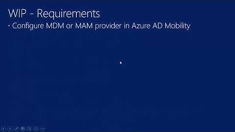 Microsoft Endpoint Manager   Intune   Client Apps   Part III   Windows Information Protection WIP