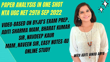 NTA UGC NET Paper analysis 2022 II Like never before