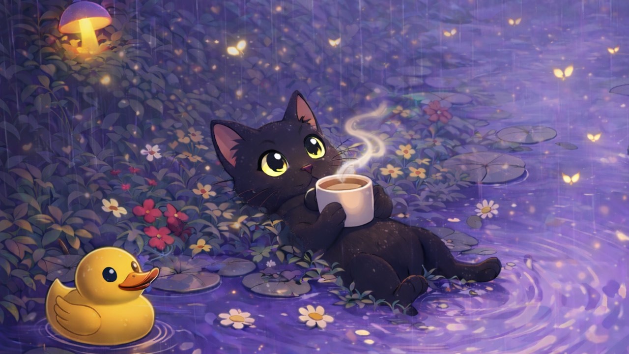 It’s Okay to Rest — Small Steps Still Build a Bright Future 🌧️ | Rainy Lo-Fi for Study & Deep Focus