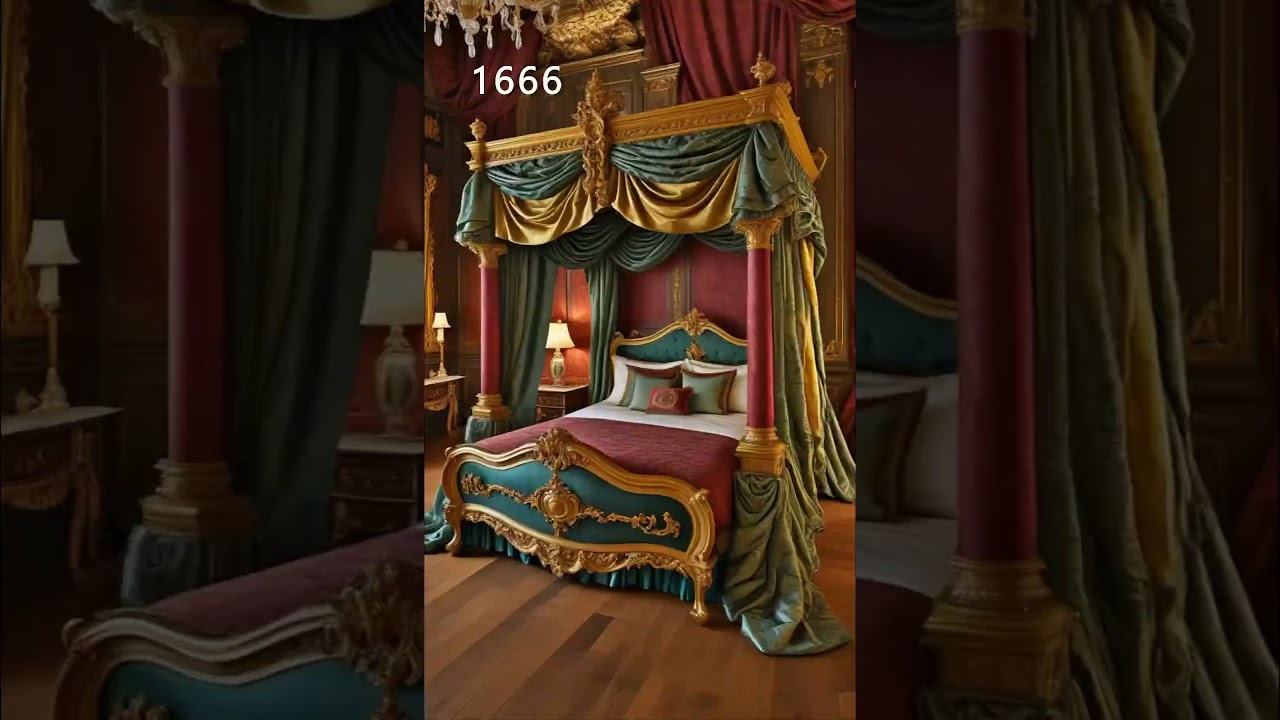 evolution of the bed from 1000 BC to 2100 