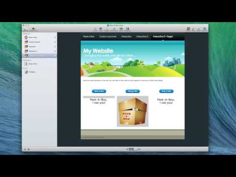 Peek-A-Boo Stack for RapidWeaver