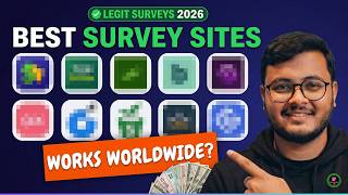 9 Legit Survey Sites 2026 | Best Survey Websites That Work Worldwide screenshot 2