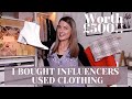I BOUGHT INFLUENCERS/YOUTUBERS USED CLOTHING | CHEAP DESIGNER CLOTHING | AFFORDABLE CLOTHING HAUL 🤍