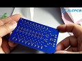 Montagem e testes da placa de VU estéreo Produzida pela JLCPCB