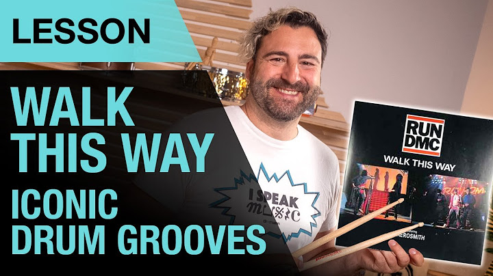 Walk This Way Drums version - Drums performance video thumbnail