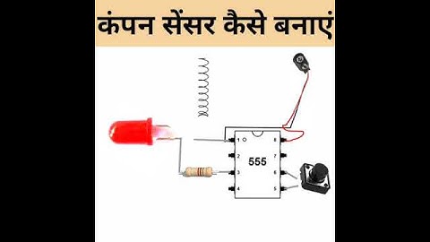 Make circuit of vibration sensor very easily.