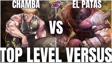 Marvel Vs Capcom 2 - Chamba Vs El Patas - Hot Set ! 🔥🔥