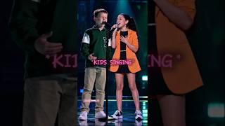 These Little Kids Chased Their Dreams With INSANE Vocals Singing Shakira & Lewis Song🥹#kids #shorts