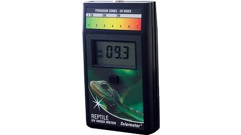 Solarmeter® Model 6.5R Reptile UV Index Meter