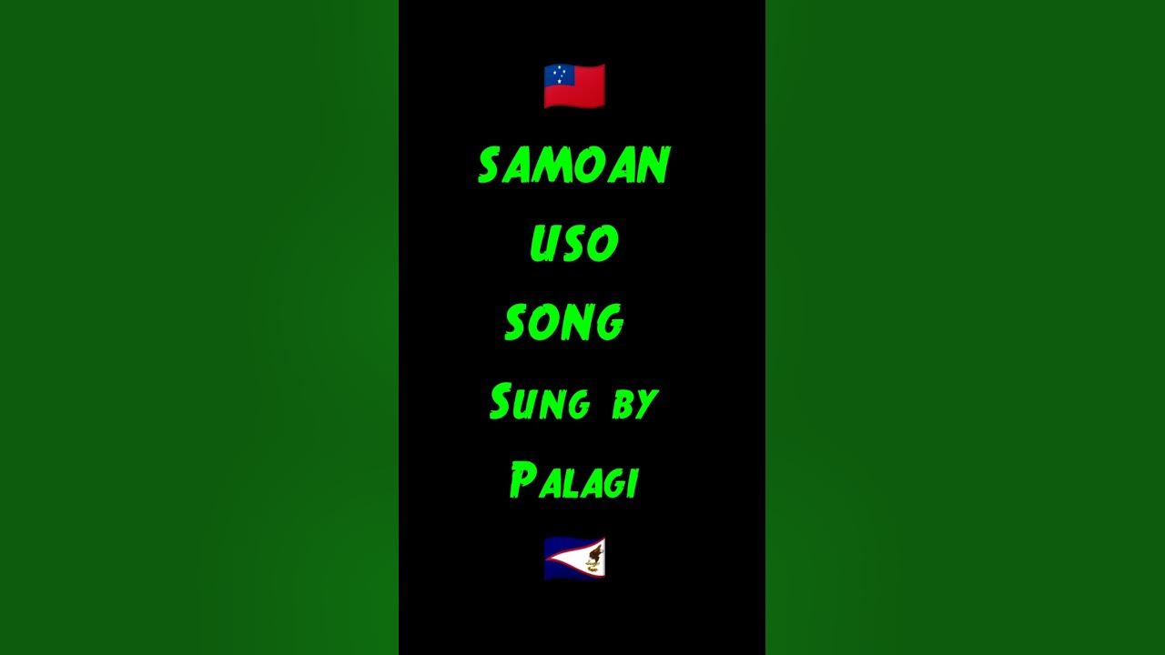 SAMOAN USO SONG YouTube