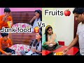 Junk food  vs fruits   lessonable asadullahandmehru