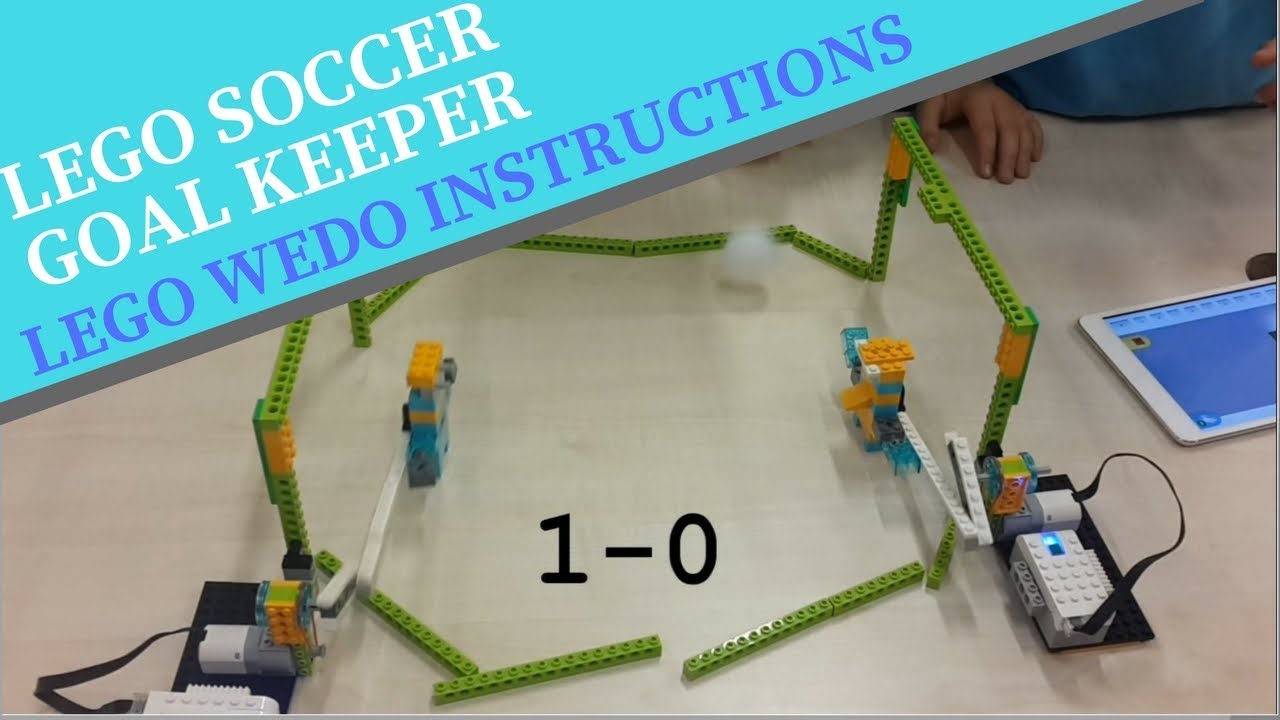 Goal Keeper ( Lego Soccer Game ) Lego Wedo 2.0 Instructions YouTube