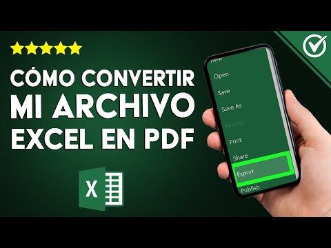 ¿Cómo convertir mi archivo EXCEL en PDF sin perder su formato? - Herramientas