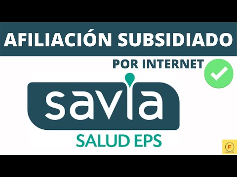 Afiliación EPS SAVIA SALUD subsidiado por Internet (Paso a Paso) SISBEN