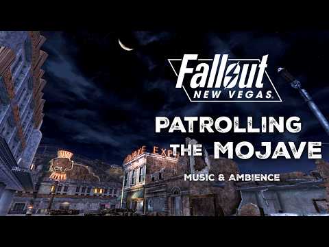 Fallout: New Vegas | Music & Ambience | Patrolling the Mojave at Midnight | 3 Hrs