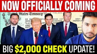 NOW OFFICIAL! Trumps $2000 Stimulus Check to Americans | THE WAIT IS OVER?