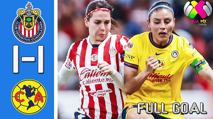 Chivas vs America 1-1 Resumen Y Goles COMPLETO | Liga MX Femenil 2025 Jornada 11