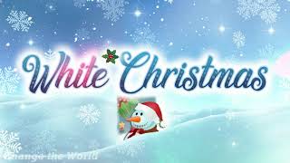 Video thumbnail of "White Christmas by Jim Reeves with Lyrics in Description | Classic Christmas Songs"