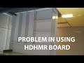 PROBLEM IN USING HDHMR BOARD