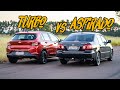 ONIX TURBO VS COROLLA 1.8 MANUAL! O VOVO GANHA DO TURBINHO?