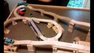 Thomas wooden rollercoaster